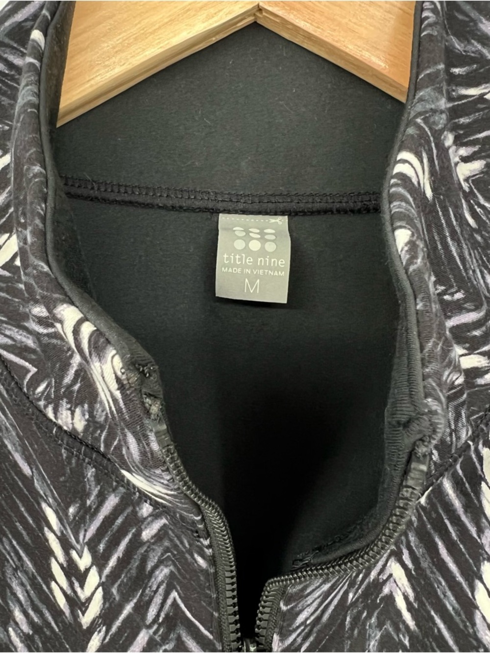 Title Nine Hyperspeed Reversible Dress Zip-Front Long Sleeve Sleet Travel - Picture 9 of 15